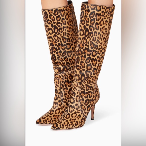 Gianvito Rossi
Hunter Pony Leopard Print Boots - Picture 9 of 10